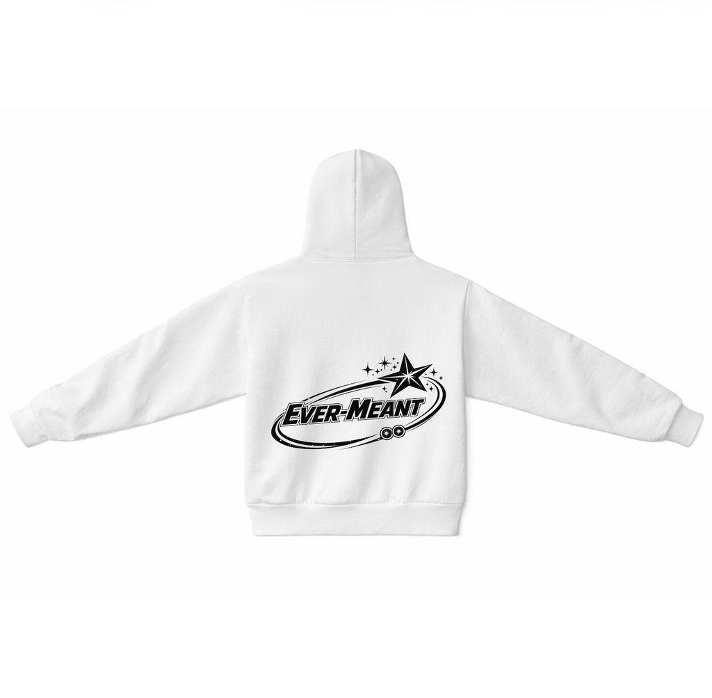 Ever Meant Essential White Hoodie
